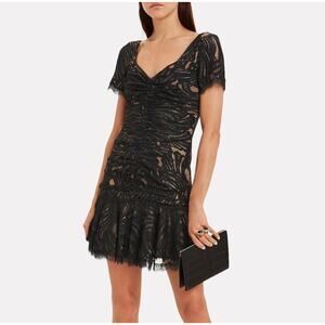 Jonathan Simkhai Black Lace Mini Dress